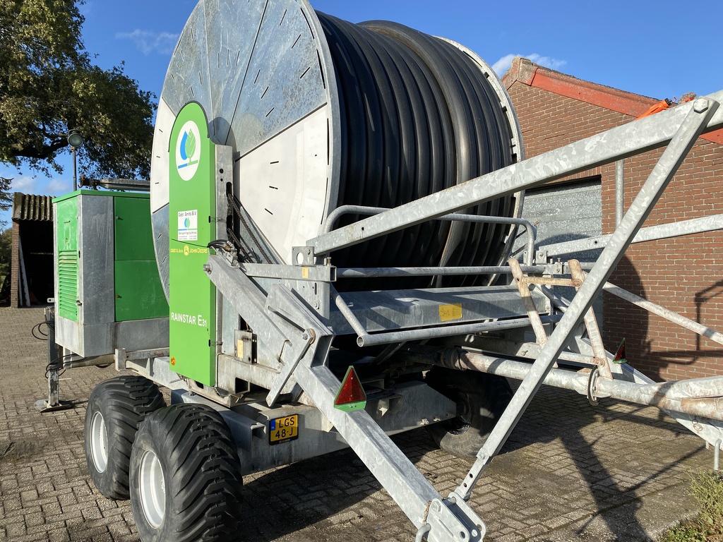 Bauer beregeningshaspel met pompunit