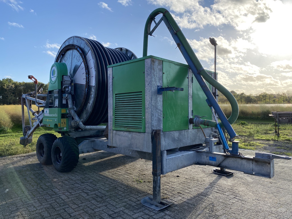 Bauer beregeningshaspel met pompunit