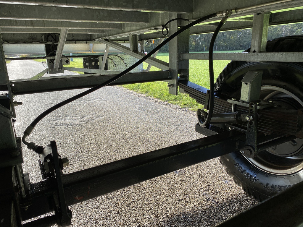 Landbouwwagen platte wagen