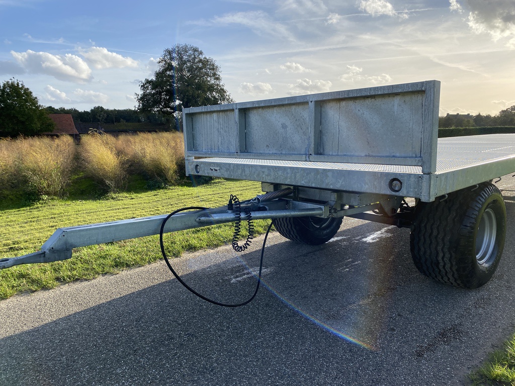 Landbouwwagen platte wagen