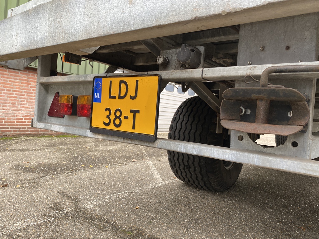 Landbouwwagen platte wagen 7.6 mtr