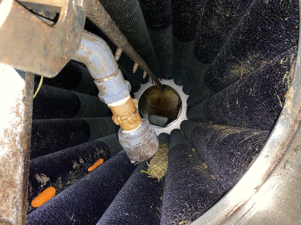 RVS trommelwasser borstelmachine wortel aardappel