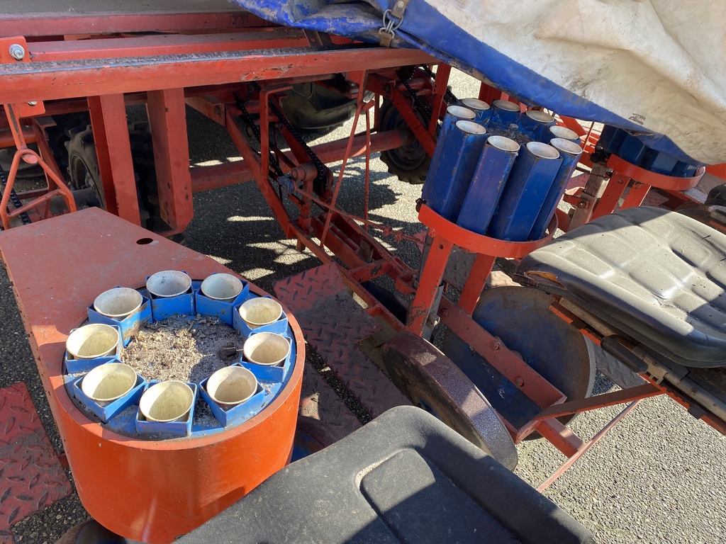 2 Plantmachines carrousel 5 rijen