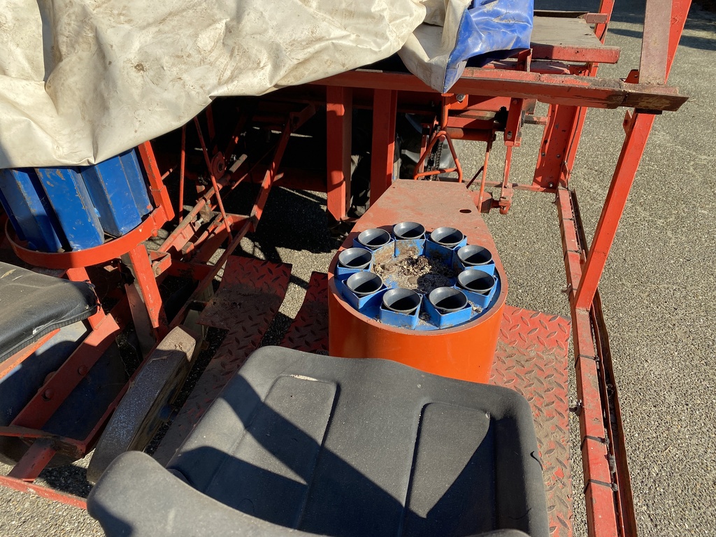 2 Plantmachines carrousel 5 rijen