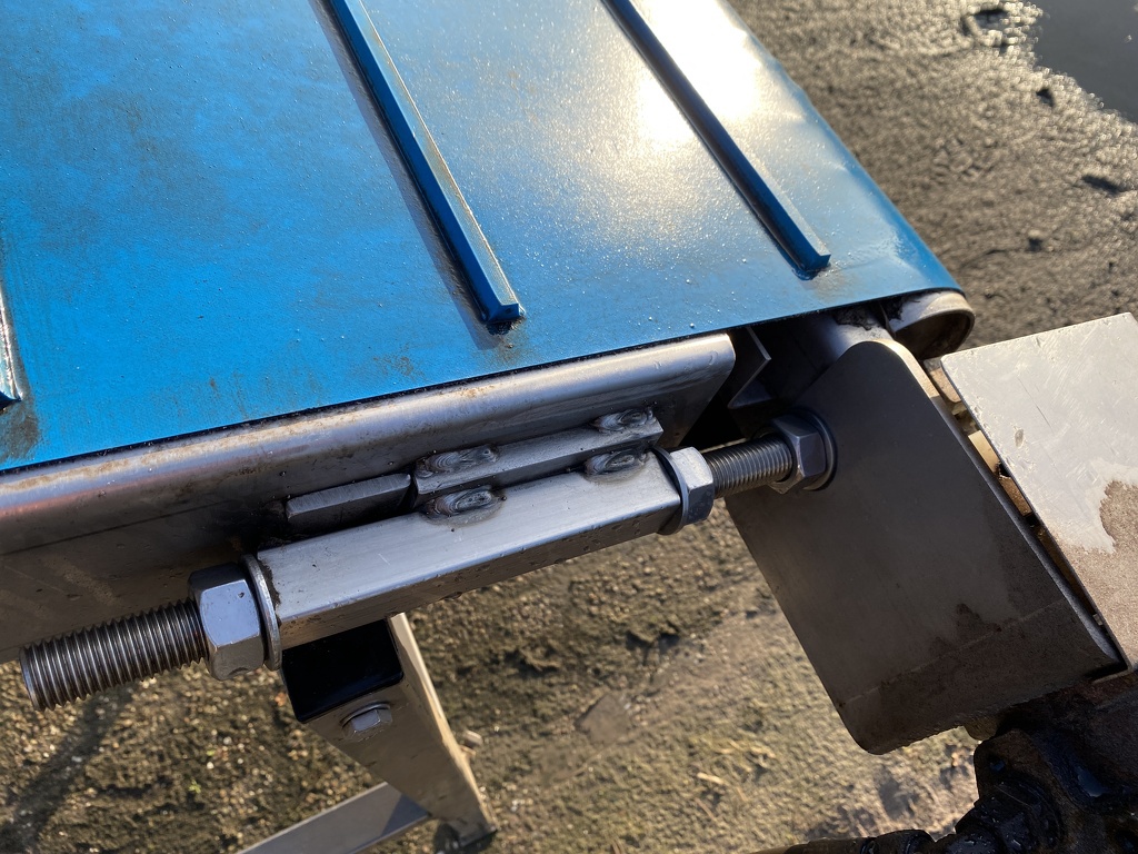 RVS opvoerband elevator