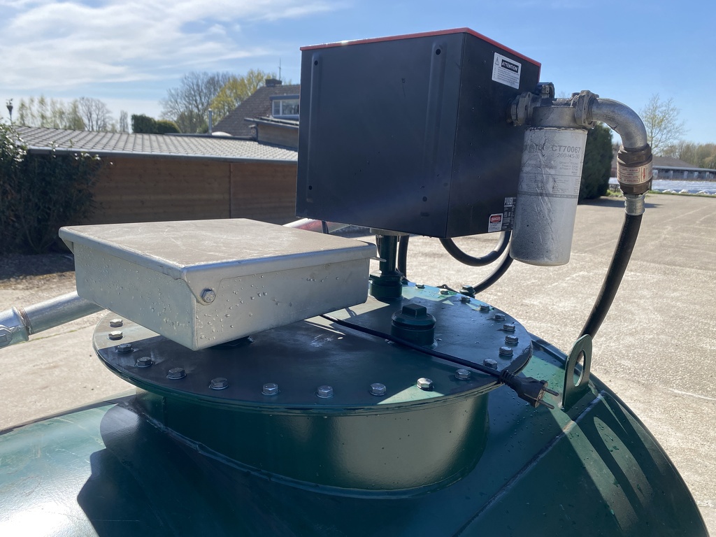 Dieseltank 2000 ltr Kiwa