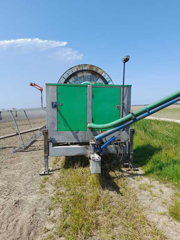 Bauer beregeningshaspel met pompunit