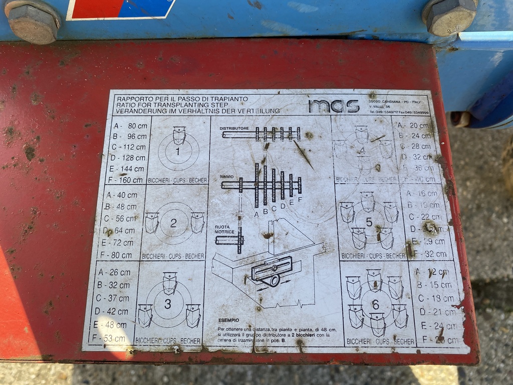 MAS folieplanter plantmachine