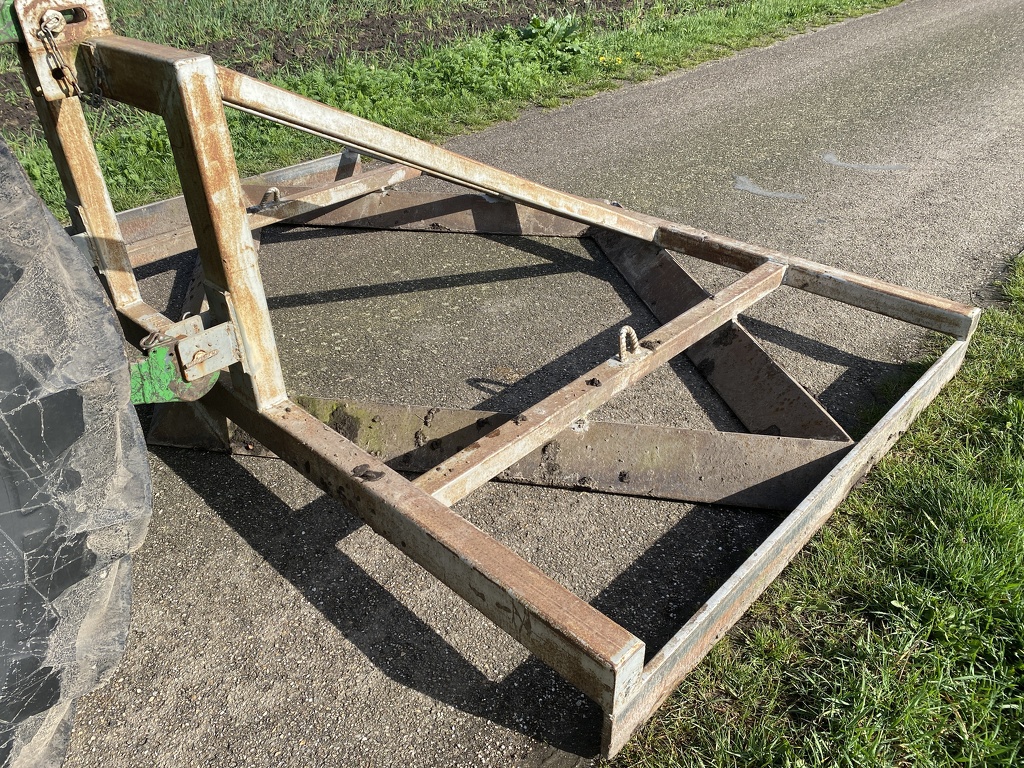 Zware vlakraam egalisatieschuif bodemvlakker