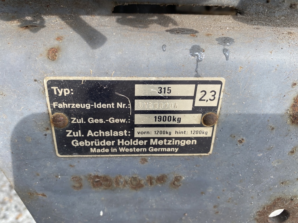 Holder C30 kniktractor Hydrostaat