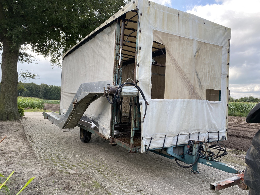 Oogstwagen + oogstband