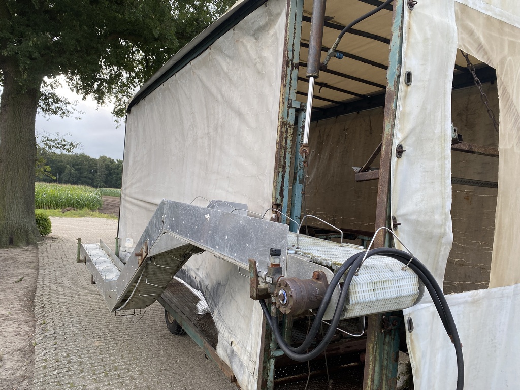 Oogstwagen + oogstband