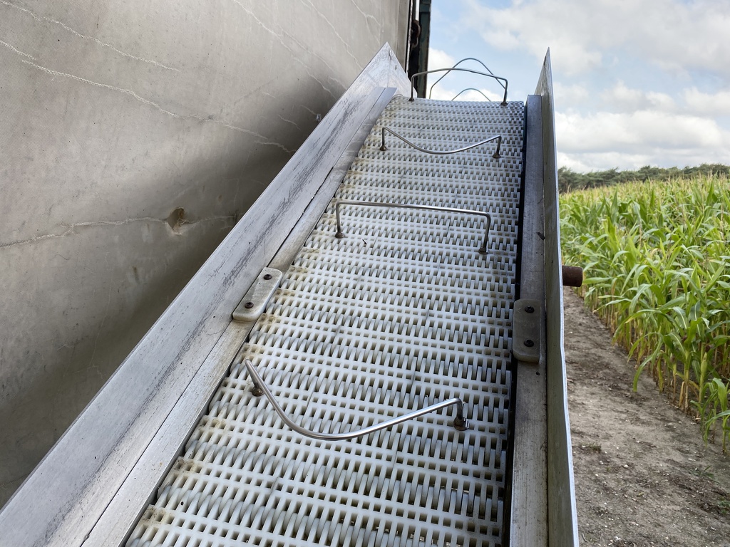 Oogstwagen + oogstband