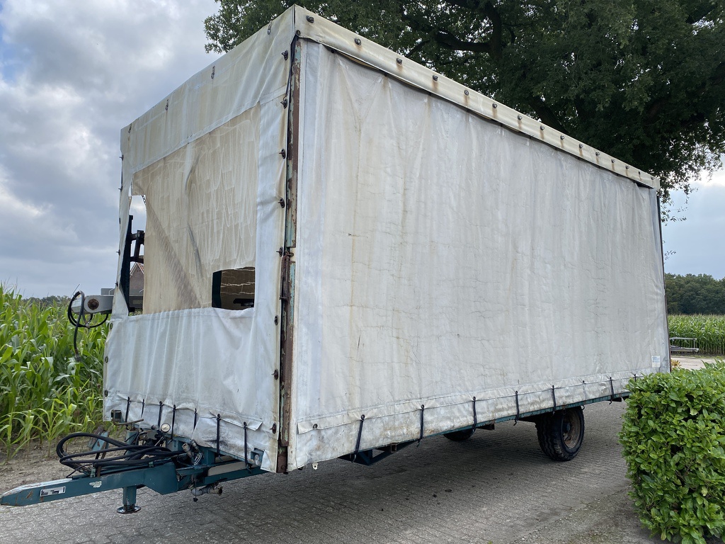 Oogstwagen + oogstband