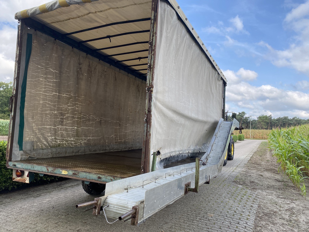 Oogstwagen + oogstband