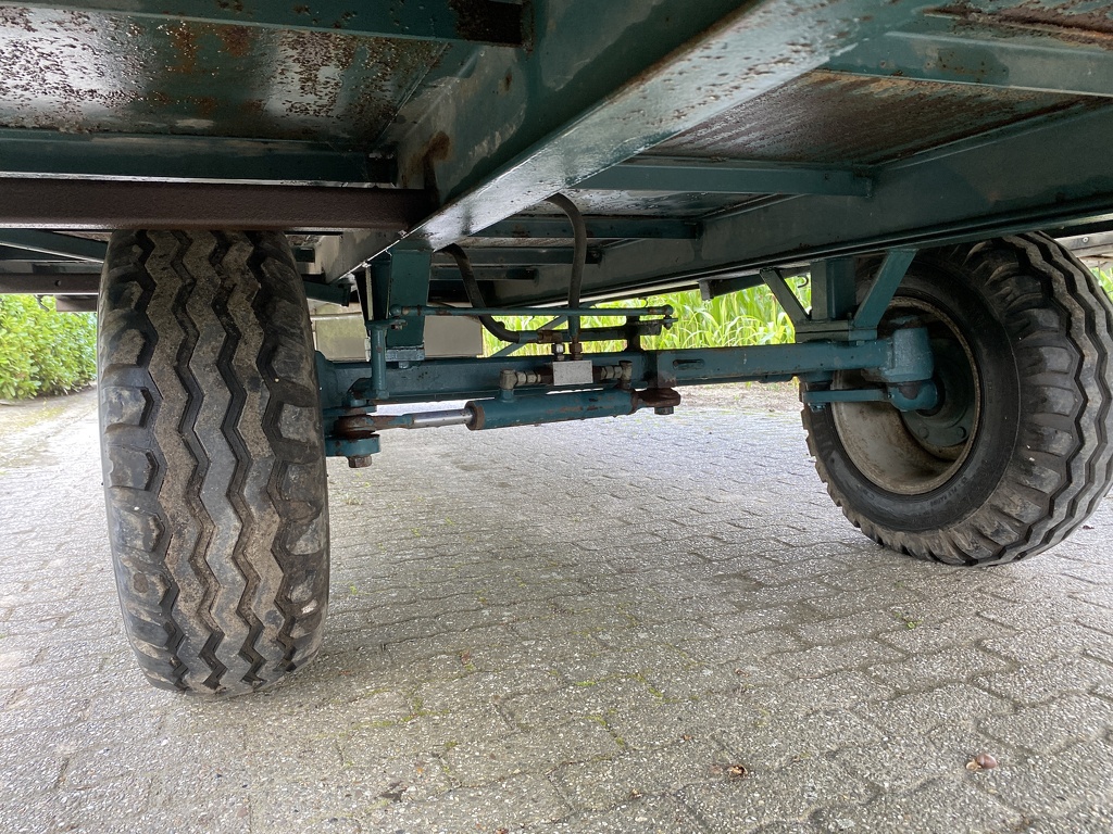 Oogstwagen + oogstband