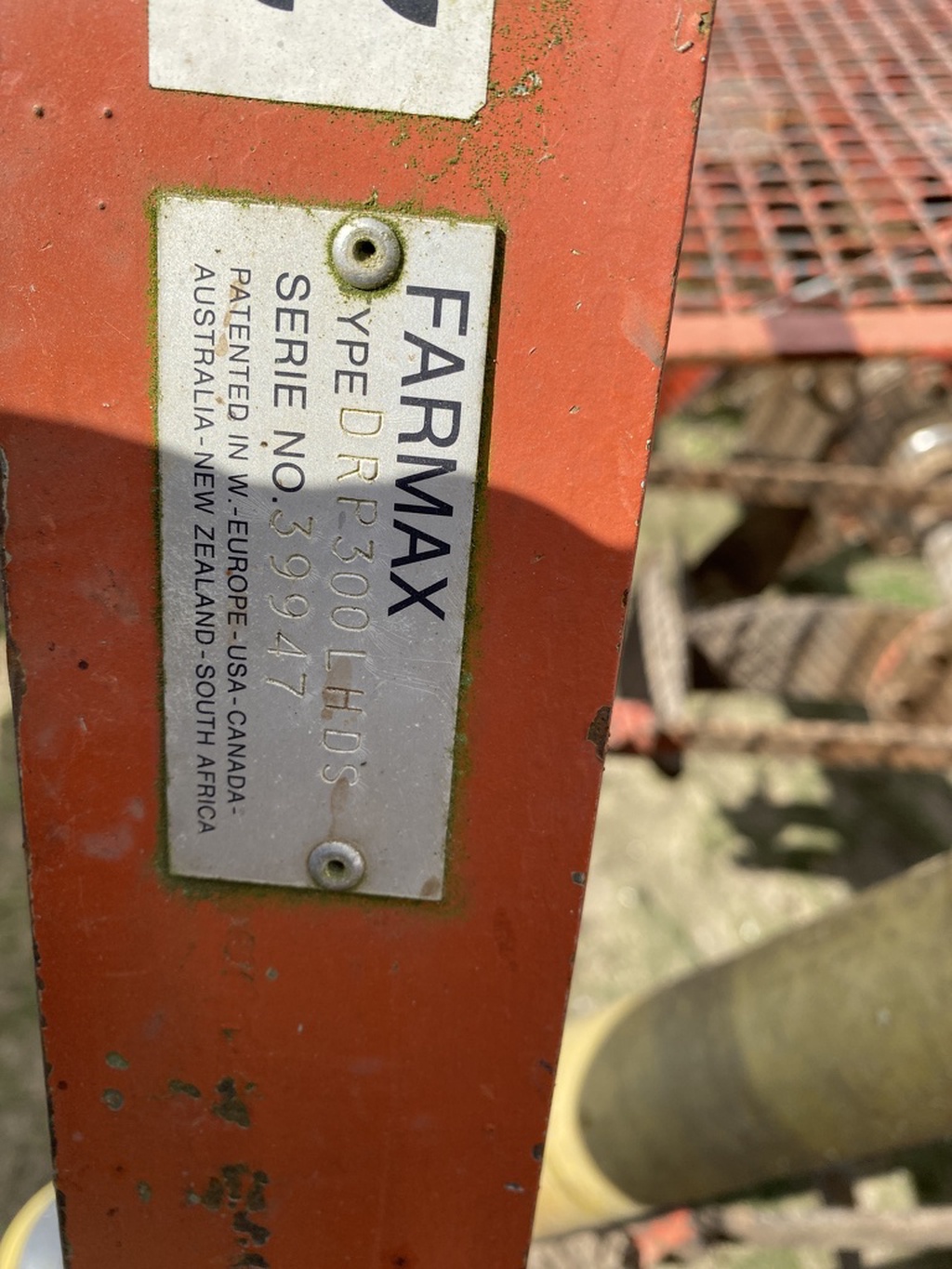 Farmax spitmachine 3 mtr