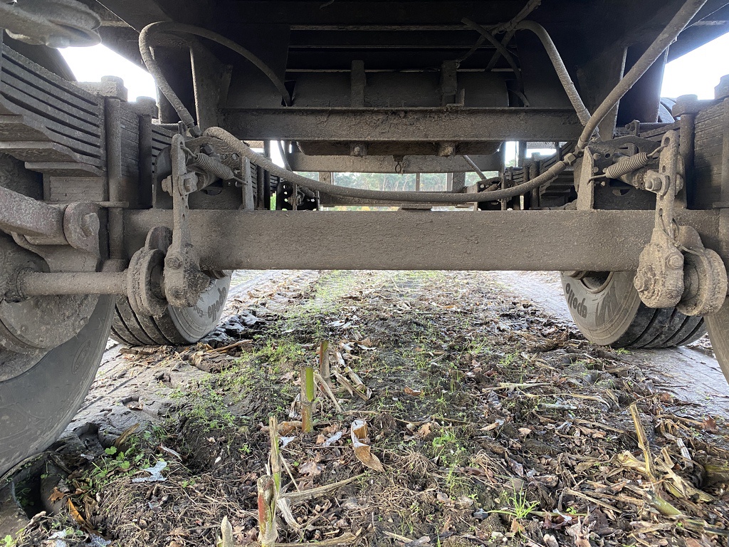 2 x Landbouwwagen balenwagen platte wagen