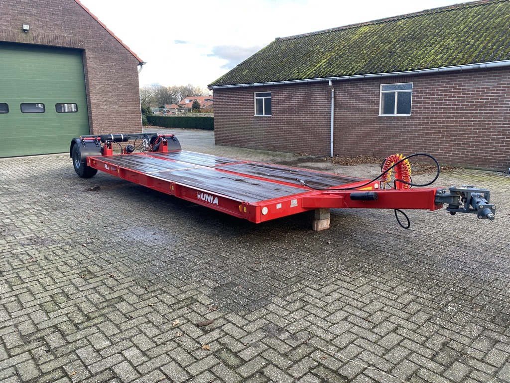 Dieplader plateauwagen