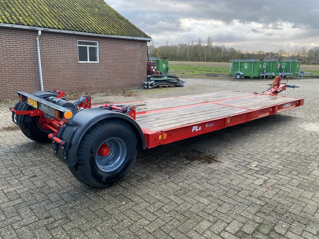 Dieplader plateauwagen