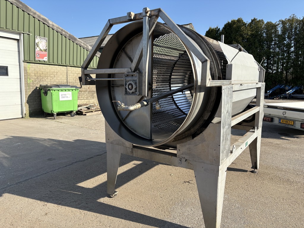 RVS trommelwasser groentewasser