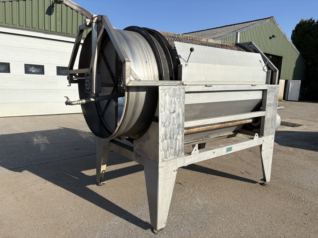 RVS trommelwasser groentewasser