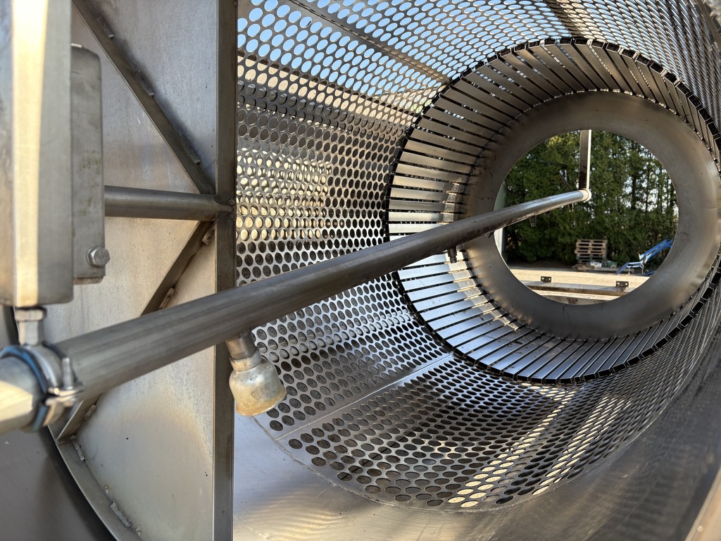 RVS trommelwasser groentewasser