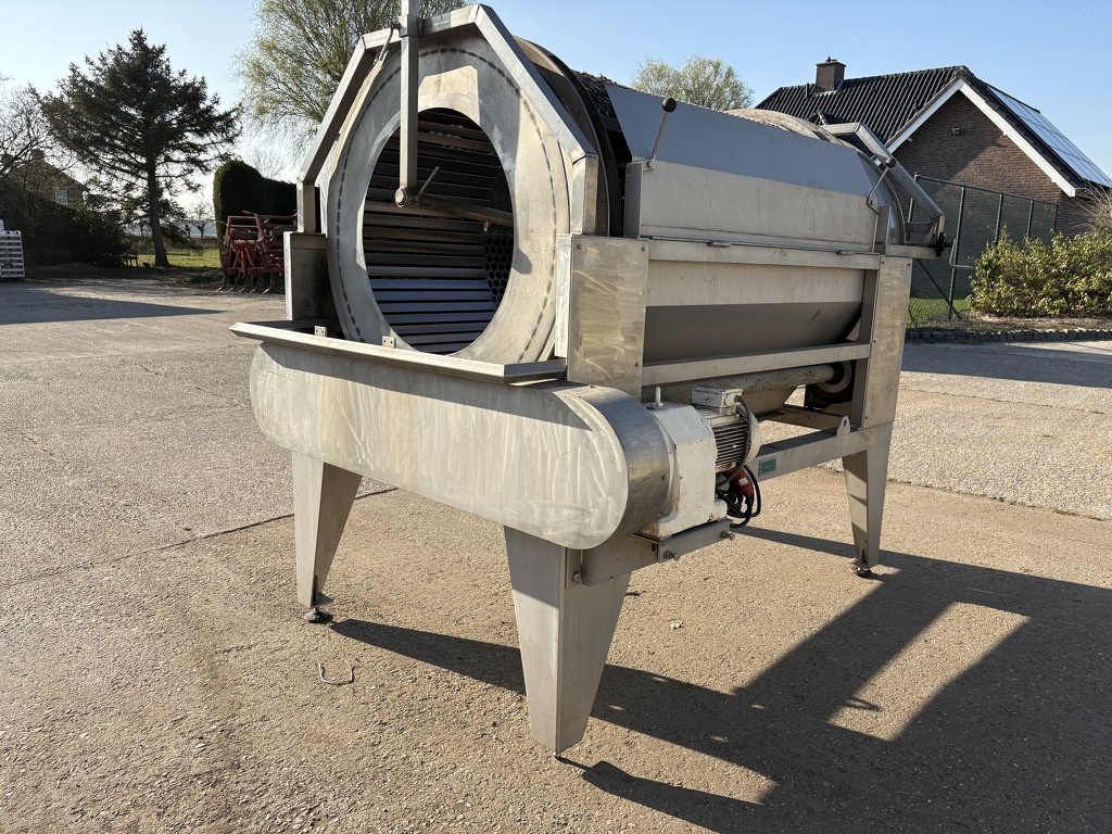 RVS trommelwasser groentewasser