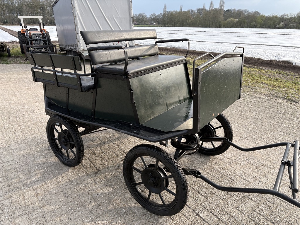 Koets sjees rijtuig menwagen