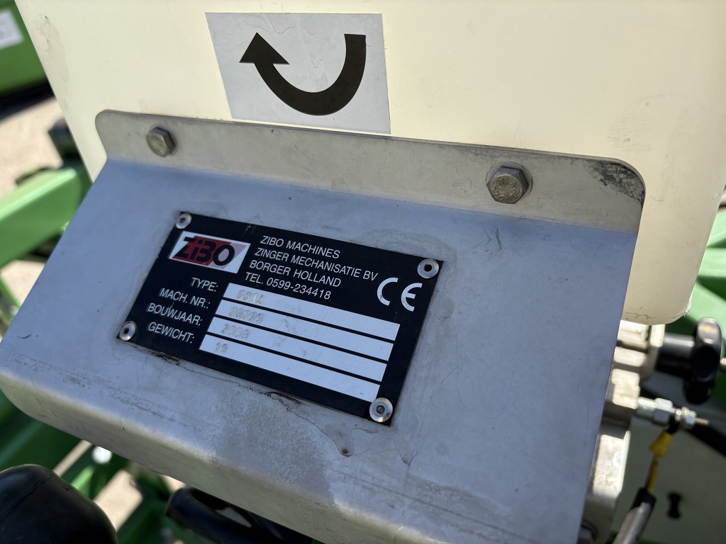 Basrijs granulaatsrooier  6 rijen