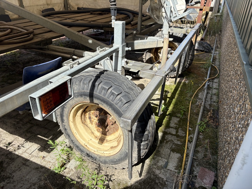 Prei plantmachine met huif 5 rij