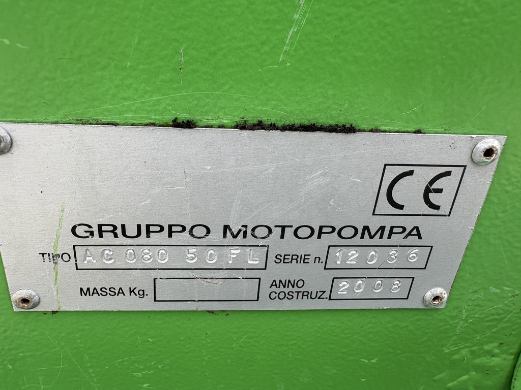 Beregeningspomp geluidsarm