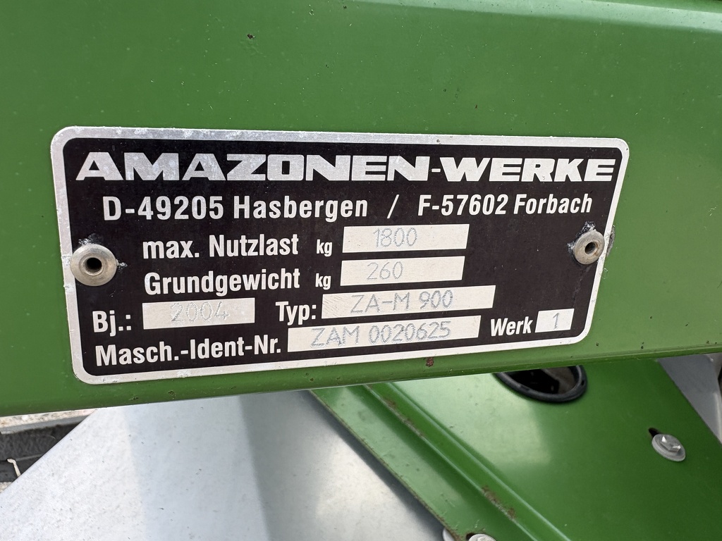 Amazone ZA -M 900 kunstmeststrooier