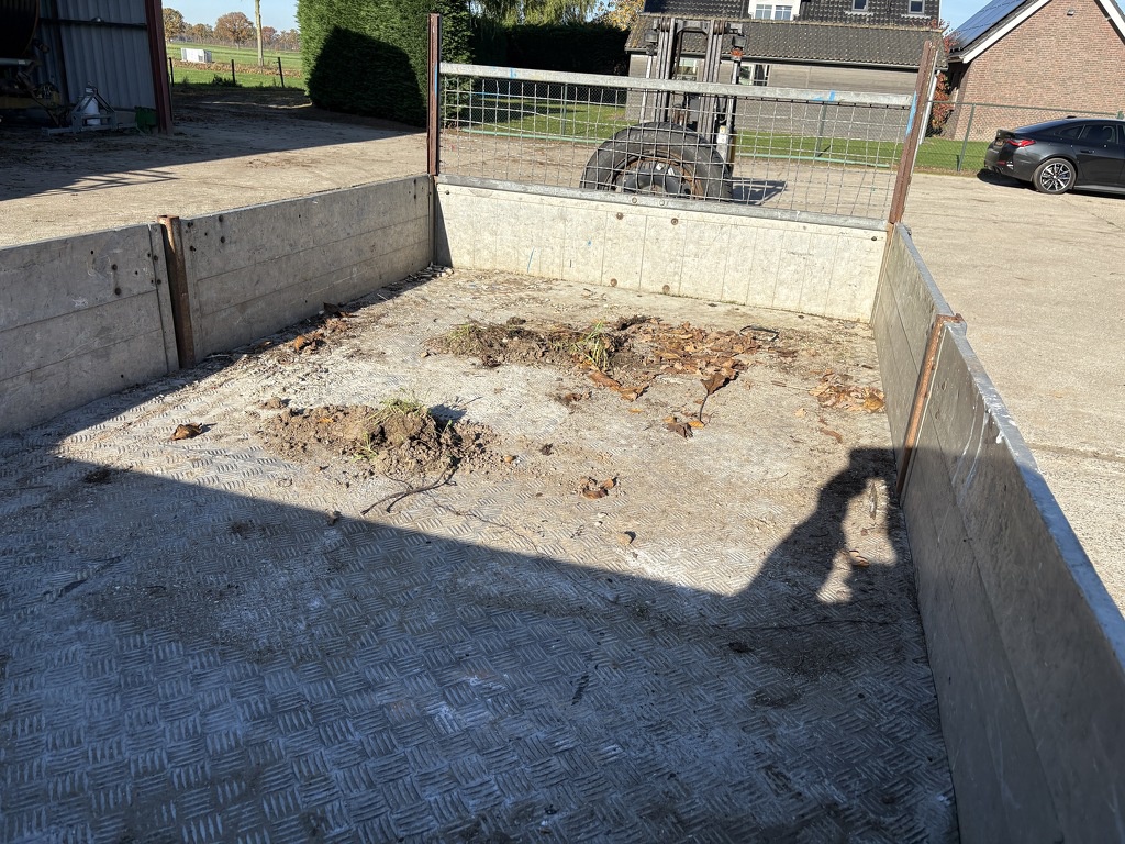 Aanhangwagen kipper landbouwkenteken