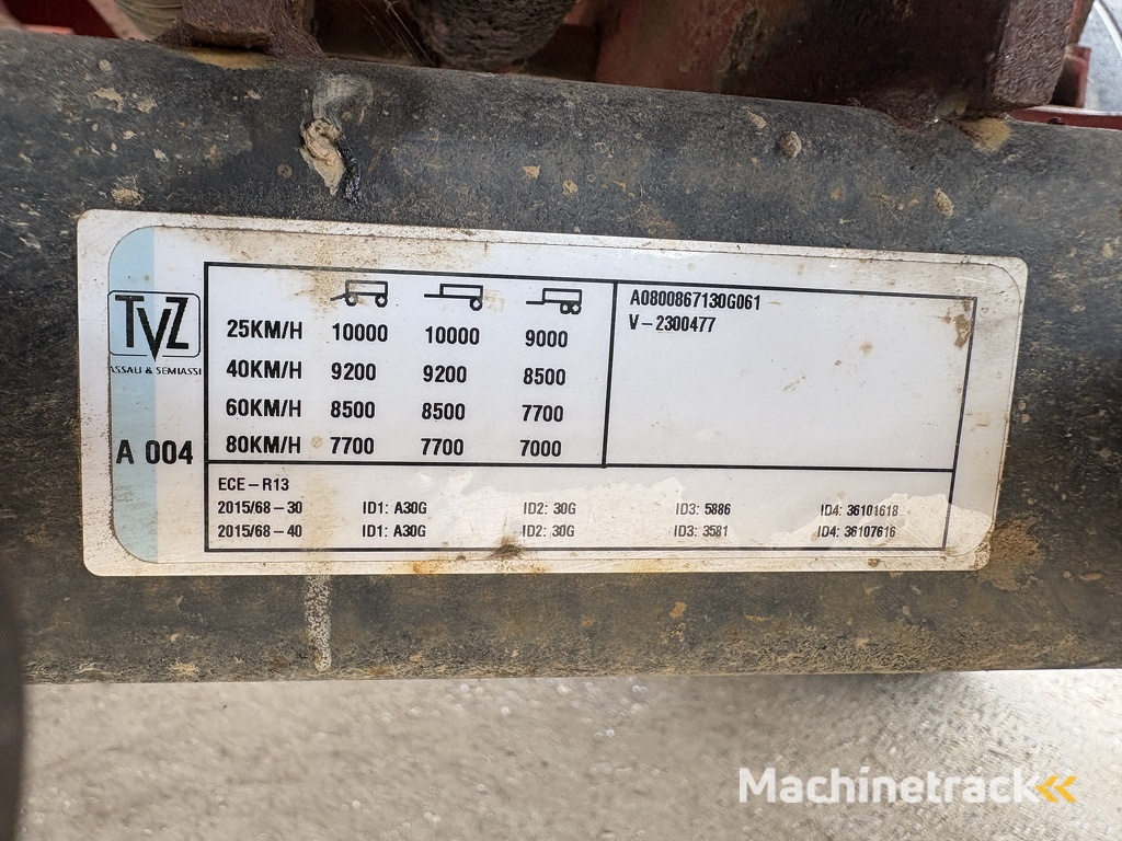 Cebeco kipper Kiepwagen