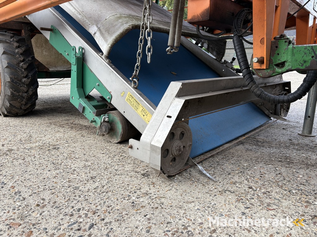 Ortomec bladgroente oogstmachine