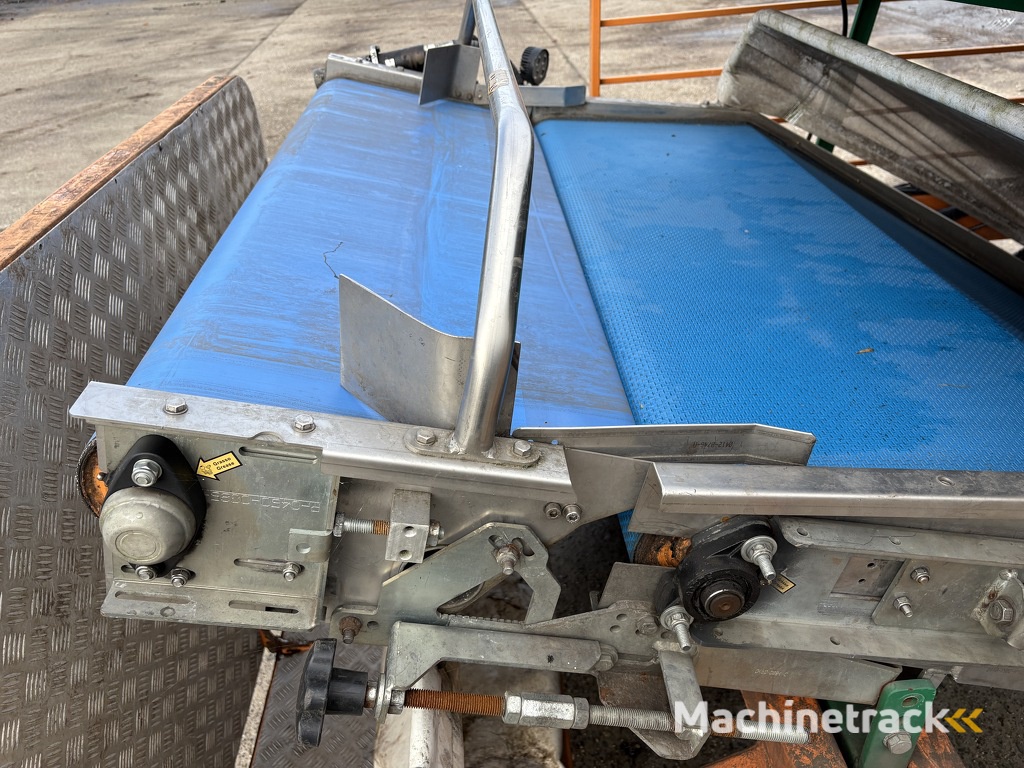 Ortomec bladgroente oogstmachine