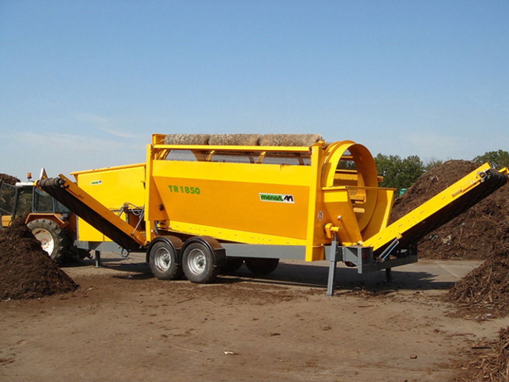 Menart TR 1960 mobiele trommelzeef