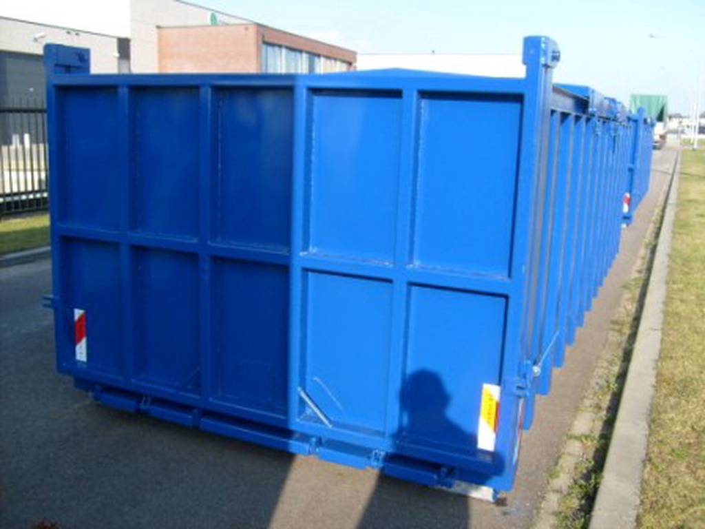 containers met betreedbare slibdaken