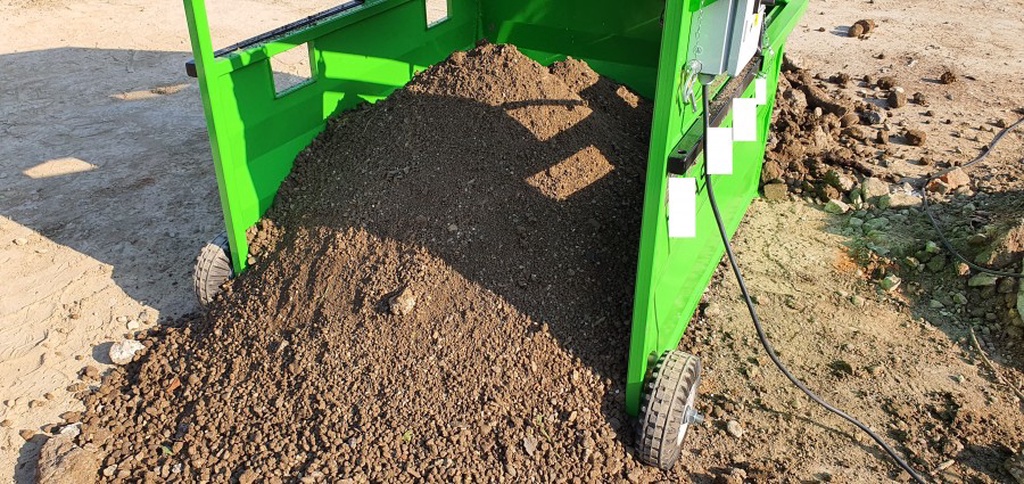 Gemakbak asbest zeef