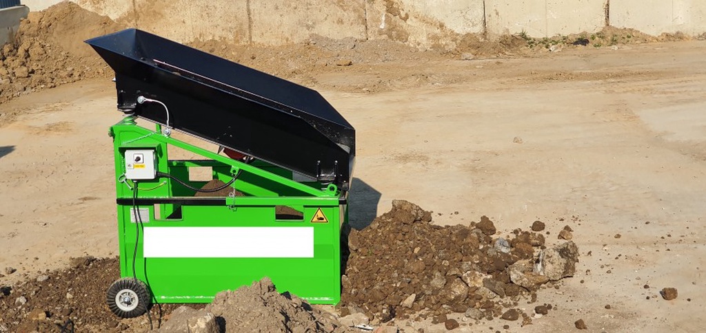 Gemakbak asbest zeef