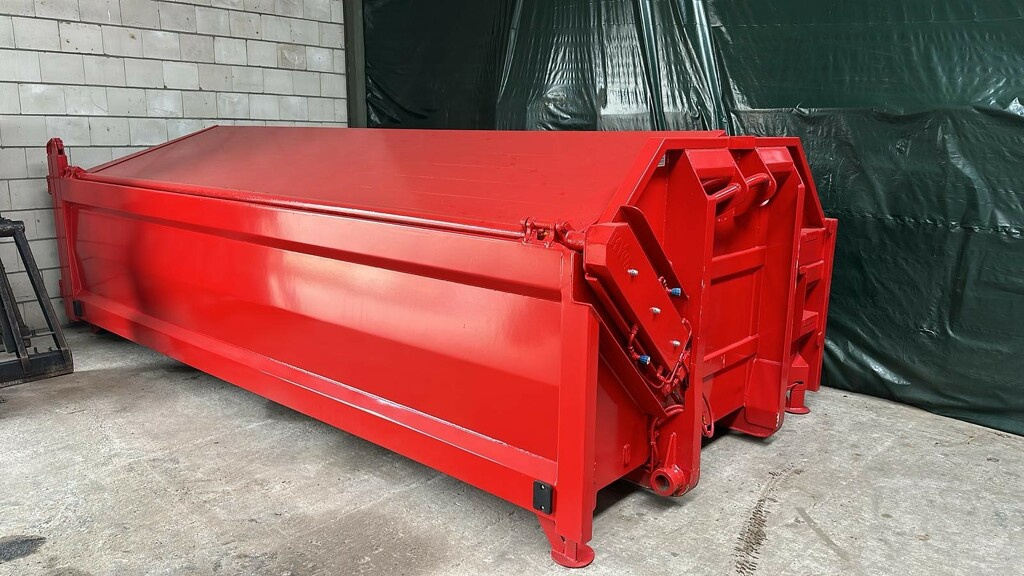 afzetcontainer met multi kappen