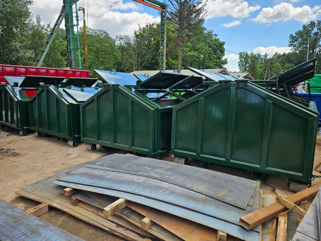 puinhuisjes op slede