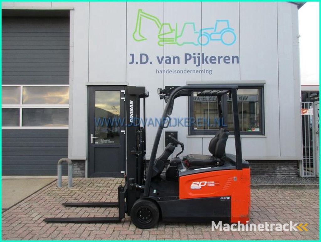 Doosan B20T-7-2000kg-213cm-high-freelift-sideshift-5473hours