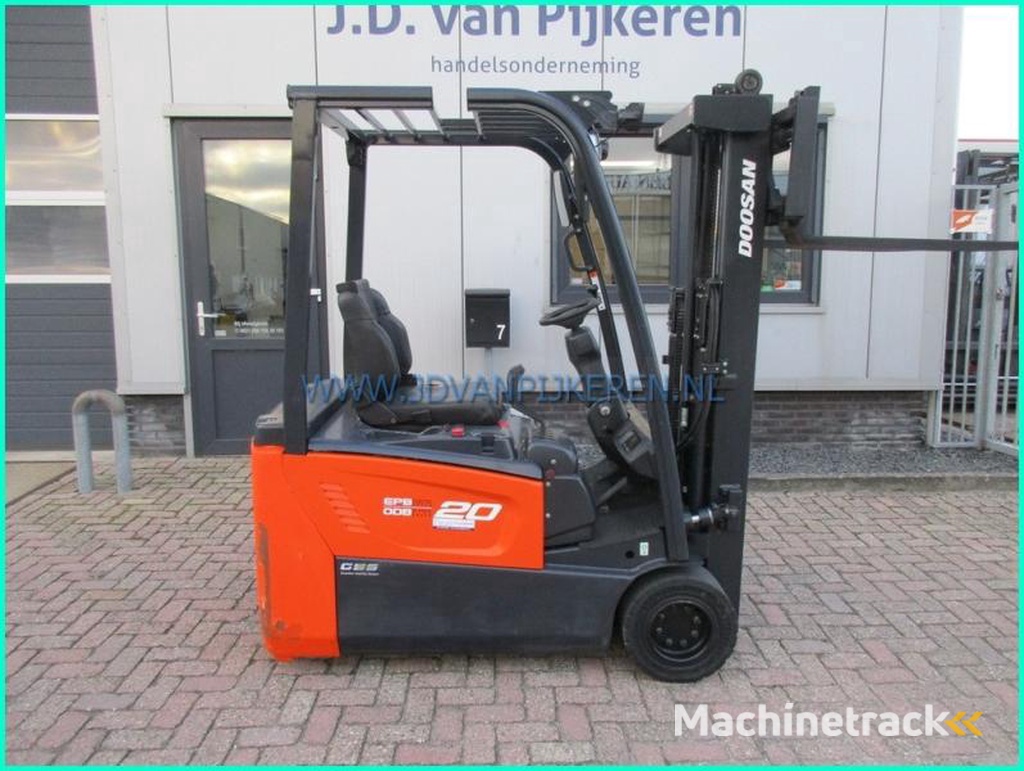 Doosan B20T-7-2000kg-213cm-high-freelift-sideshift-5473hours