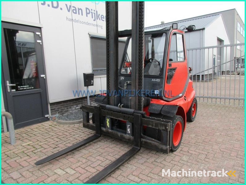 Linde H45D-Perkins-diesel-duplex4.9m-sideshift-200cm