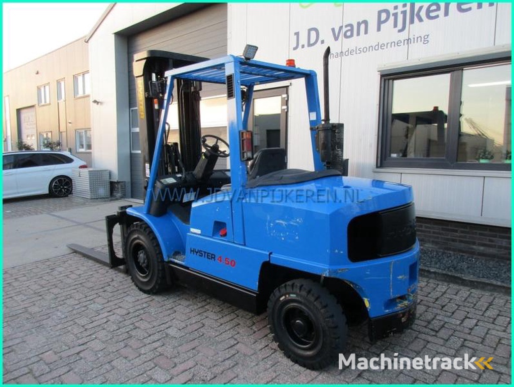 Hyster H4.50XM-5000kg-diesel-triplex5.3m-shift-4xhydr-4705uur