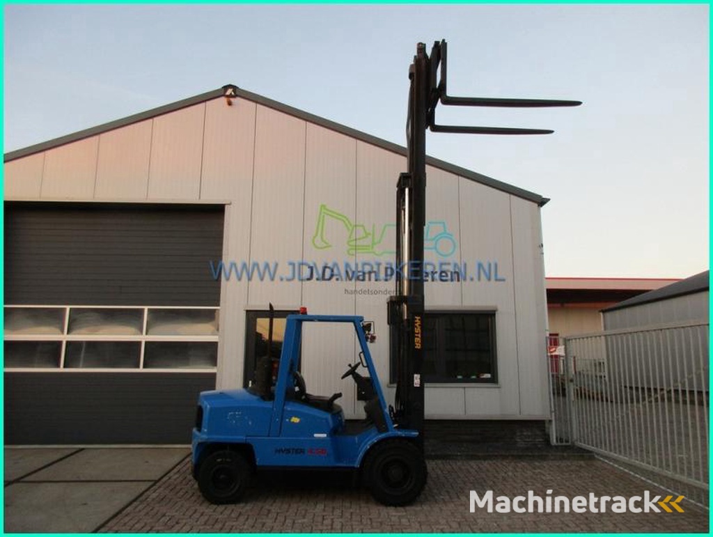 Hyster H4.50XM-5000kg-diesel-triplex5.3m-shift-4xhydr-4705uur