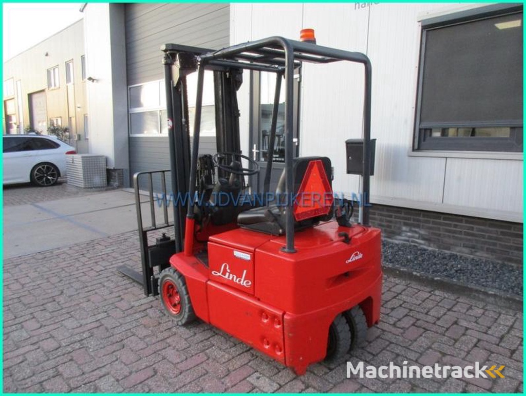 Linde E12-compact-7694hours-triplex4.7m-sideshift-battery83-
