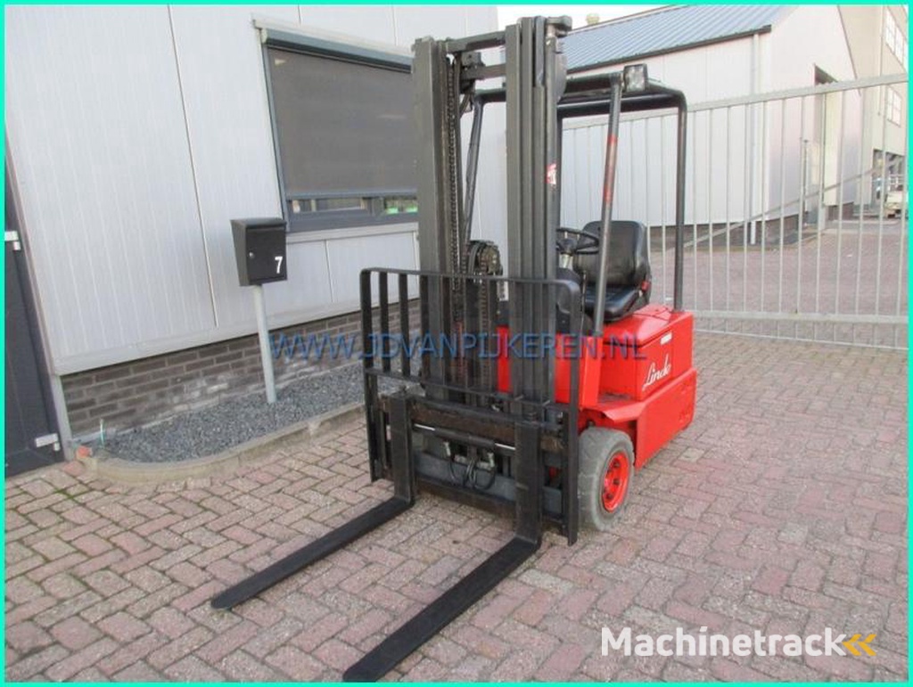 Linde E12-compact-7694hours-triplex4.7m-sideshift-battery83-